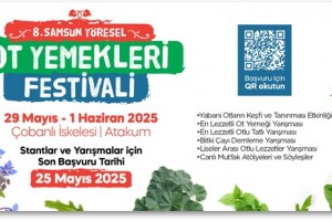 8. Samsun Yöresel Ot Yemekleri Festivali Başlıyor